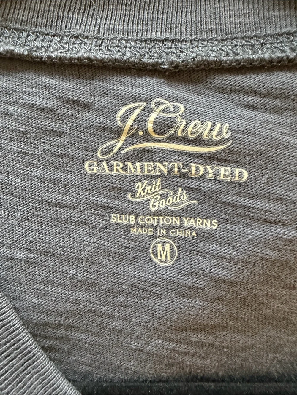 J. Crew Men’s Long-Sleeve Henley in Slate Blue